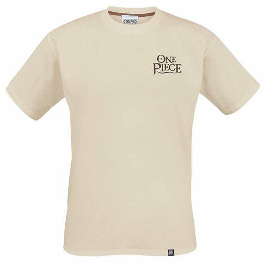 T-Shirt One Piece Wanted Rubber S