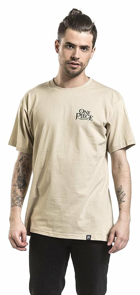 T-Shirt One Piece Wanted Rubber S - 3