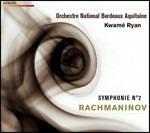 Sinfonia n.2 - CD Audio di Sergei Rachmaninov,Orchestre National Bordeaux Aquitaine,Ryan Kwamé