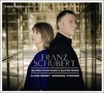 Opere per pianoforte a quattro mani - CD Audio di Franz Schubert,Emmanuel Strosser,Claire Désert