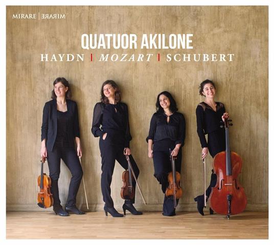 Haydn, Mozart, Schubert - CD Audio di Quatuor Akilone
