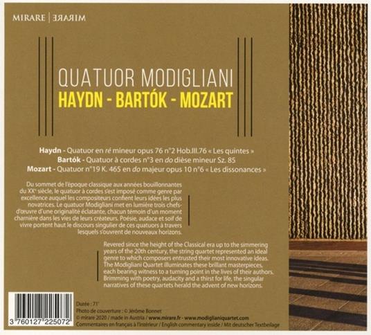 Streichquartette - CD Audio di Quatuor Modigliani - 2