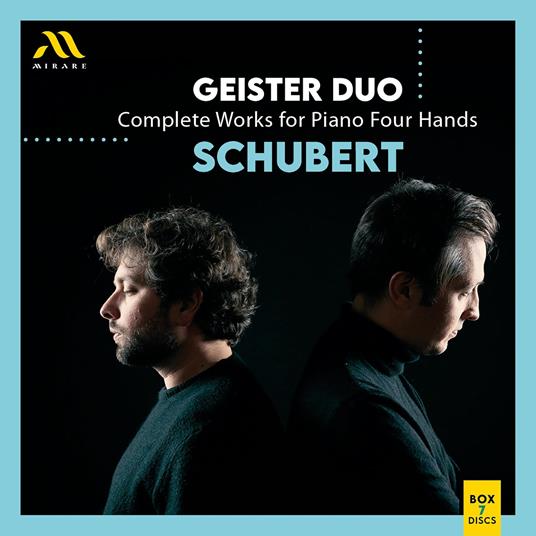Complete Works For Piano Four Hands - CD Audio di Franz Schubert,Geister Duo