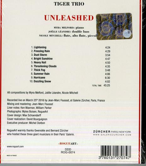 Unleashead - CD Audio di Tiger Trio - 2