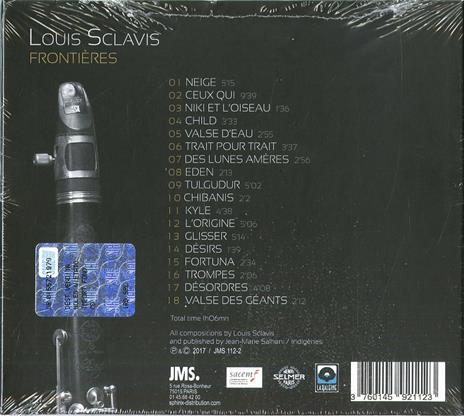 Frontieres - CD Audio di Louis Sclavis - 2