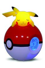 Radiosveglia Lampada Pokemon Pikachu Sleeping w/Poke Ball
