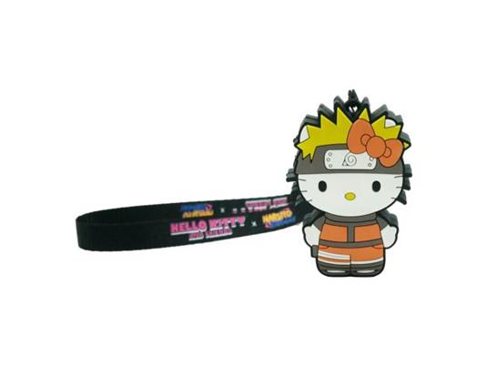 Naruto Shipudden X Hello Kitty Pvc Portachiavi Hello Kitty Naruto Teknofun