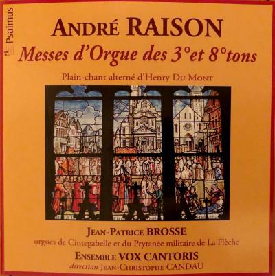 Messes d'Orgue des 3 & 8 Tons - CD Audio di André Raison