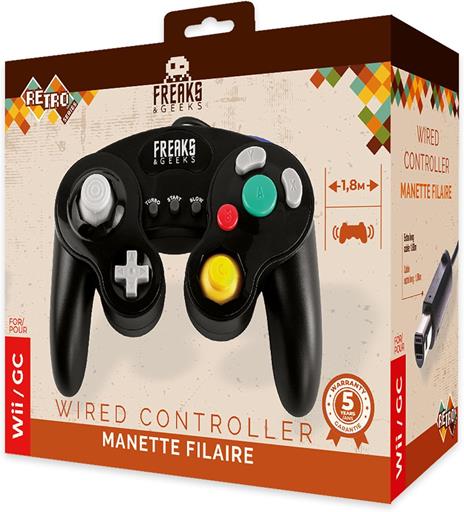 FREAKS GC/Wii Gamepad Nero Wired - 2