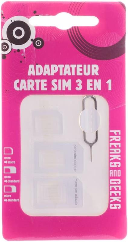 FREAKS Adattatore Universale per SIM 3 in 1