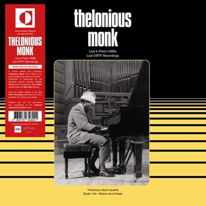Live In Paris 1966 - Vinile LP di Thelonious Monk