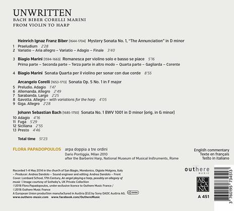 Dal violino all'arpa - CD Audio di Johann Sebastian Bach - 2