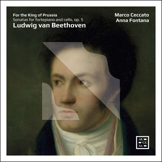 For The King Of Prussia - CD Audio di Ludwig August Lebrun,Marco Ceccato,Anna Fontana