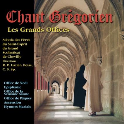 Lucien Deiss - Chants Gregorien: Les Grands Offices - CD Audio
