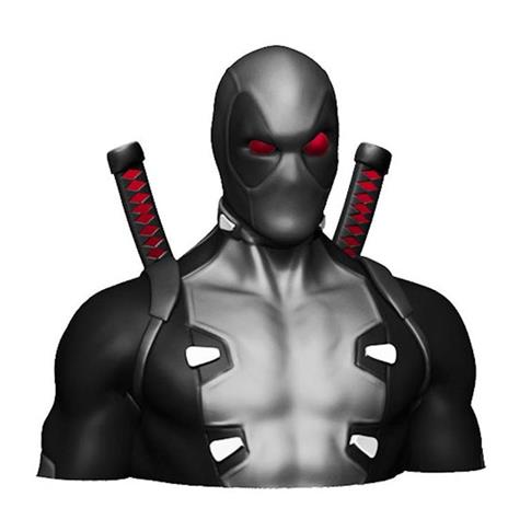 Marvel Comics Deadpool X Force Bust Coin Bank Salvadanio