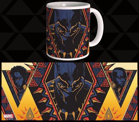 Black Panther Mug Tribal