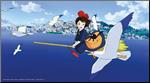Quadro Legno Studio Ghibli. Kiki Consegne A Domicilio