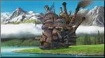 Quadro Legno Studio Ghibli. Il Castello Errante Di Howl
