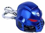 Portachiavi Warhammer 40K Space Marine Primaris Ultramarine Helmet