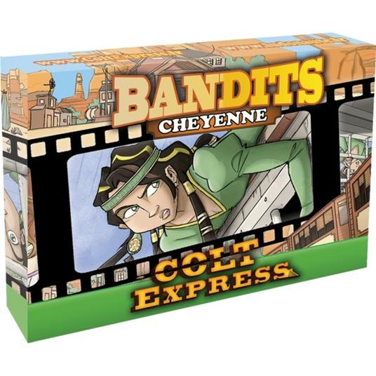 Colt Express. Bandits Cheyenne. Gioco da tavolo