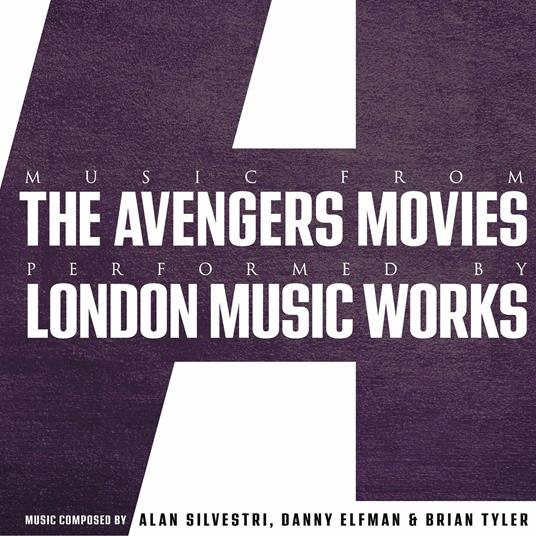 Music from the Avengers Movies (Purple Coloured Vinyl) (Colonna Sonora) - Vinile LP di London Music Works