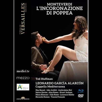 L'Incoronazione di Poppea (DVD + Blu-ray) - DVD + Blu-ray di Claudio Monteverdi,Cappella Mediterranea