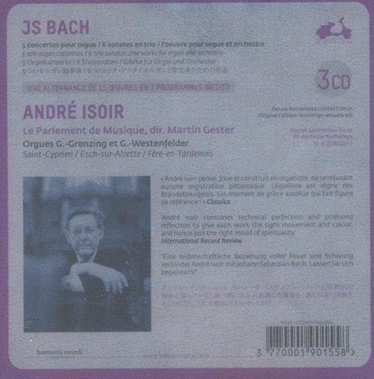L'orgue Concertante - CD Audio di Johann Sebastian Bach - 2