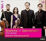 Brahms & Gernsheim Piano Quartets Vol. 1