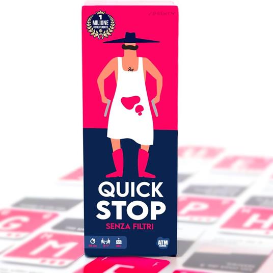 Quickstop Senza Filtri. Gioco da tavolo
