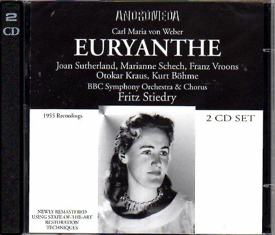 Euryanthe - CD Audio di Carl Maria Von Weber