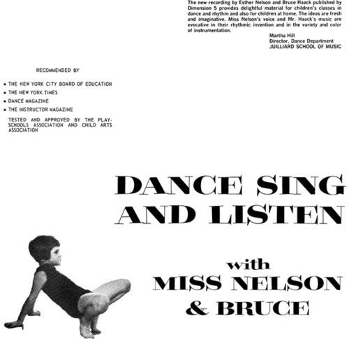 Dance Sing and Listen - CD Audio di Bruce Haack,Miss Nelson