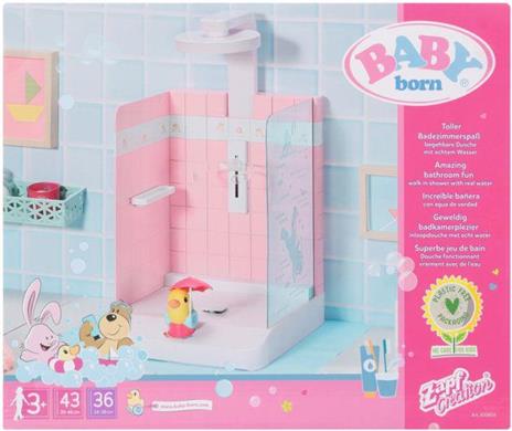 BABY born Bath Walk in Shower Bagno per bambola - 7
