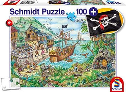 Schmidt-Nella Baia dei Pirati Puzzle, 10IT4001504563301IT10