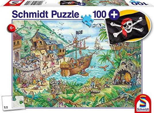 Schmidt-Nella Baia dei Pirati Puzzle, 10IT4001504563301IT10