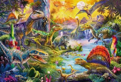 Schmidt Spiele Dinosaurs Puzzle 60 pz