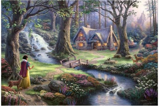 Puzzle 1000 pezzi Biancaneve, Disney - 3