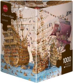 Puzzle 1000 pz Triangolare - Corsair, Ruyer - 2