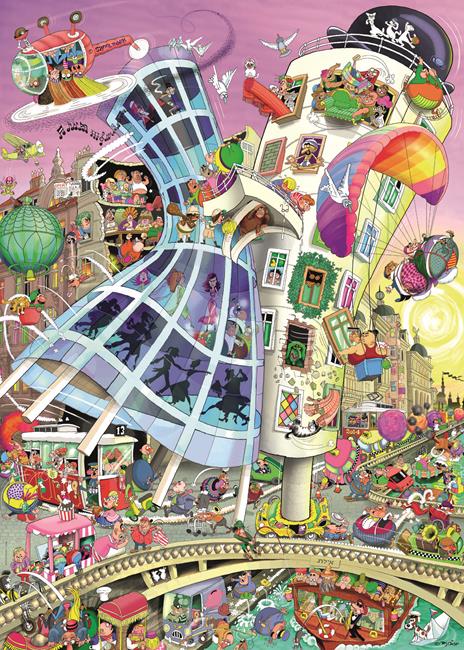 Puzzle 1000 Pezzi Triangolare. Ginger & Fred - 3