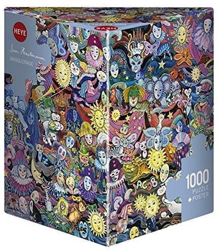 Masquerade. Triangular. 1000 pcs
