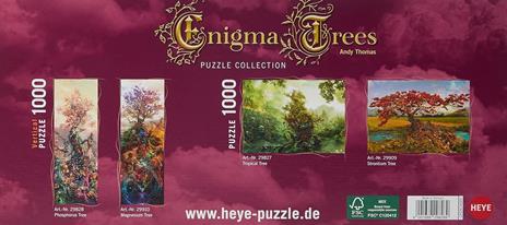 Puzzle 1000 pz Vertical - Phosphorus Tree, Enigma Trees - 2