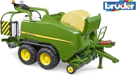 Rimorchio John Deere pressaballe C441R