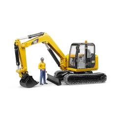 Cat Mini Scavatore con Operaio