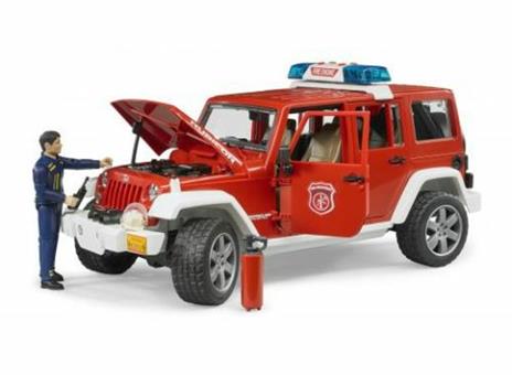 Jeep Wrangler Unlimited Rubicon Pompieri Luci Suoni E Pompiere - 3
