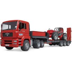 MAN TGA bilico con Manitou MLT 633