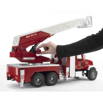 Camion Mack Pompieri con scala (02821) - 11