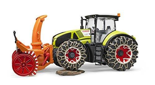 Claas Trattore Axion 950 con Catene e Fresa Neve - 3
