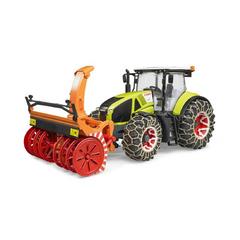 Claas Trattore Axion 950 con Catene e Fresa Neve