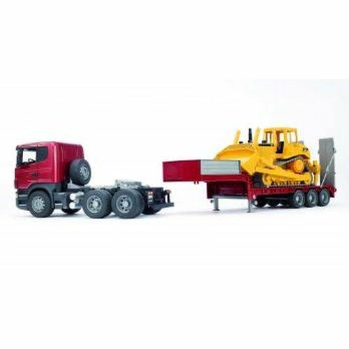Camion Scania + Bulldozer Cat - 3
