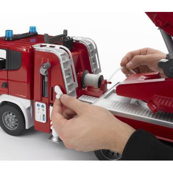 Camion Scania dei Pompieri con scala (03590) - 4