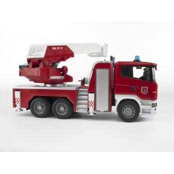 Camion Scania dei Pompieri con scala (03590) - 9